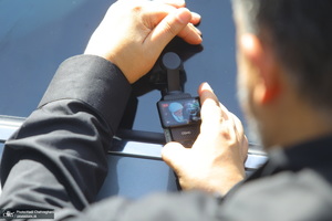 دسته عزاداری شهادت امام عسکری (ع) با حضور آیت‌الله العظمی وحید خراسانی