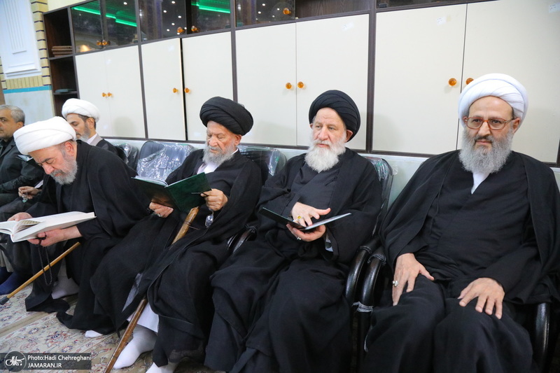 مراسم بزرگداشت برادر آیت الله فقیهی درقم