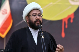 مراسم شام غریبان اباعبدالله حسین (ع) در حرم مطهر امام خمینی