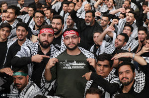 عزاداری هیئت‌های دانشجویی به مناسبت اربعین در حسینیه امام خمینی