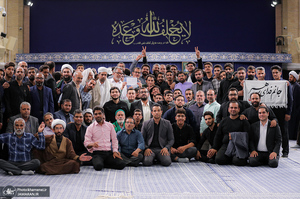 دیدار هزاران نفر از مردم سیستان و بلوچستان و خراسان جنوبی با رهبر انقلاب