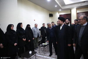 دیدار مدیران و کارکنان سازمان برنامه و بودجه با سید حسن خمینی