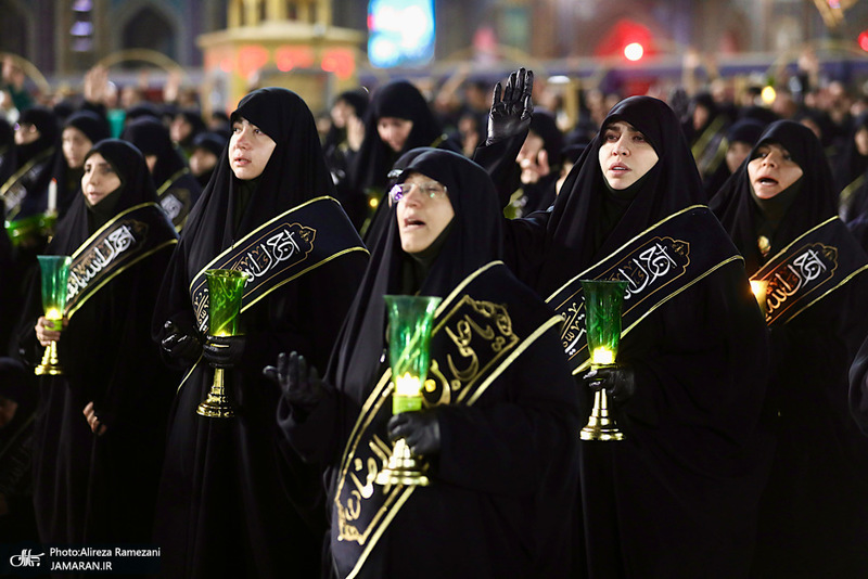 مراسم خطبه خوانی شب شهادت امام رضا (ع)