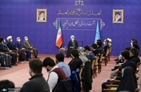 نمایندگان گروه‌ها و تشکل‌های دانشجویی در دیدار با رئیس قوه قضاییه (9)