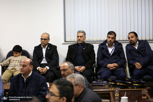 دیدار مدیر عامل و  کارکنان کیش ایر با یادگار امام