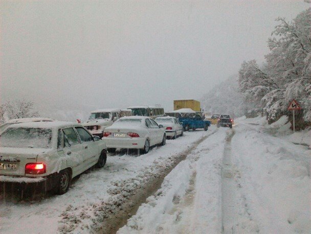 محور خوش ییلاق بازگشایی شد  توسکستان همچنان بسته است