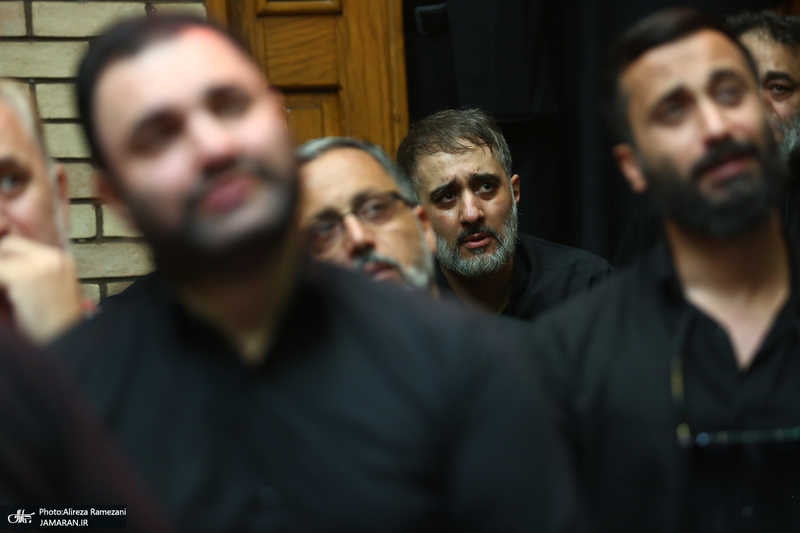 مراسم تشییع پیکر پیر غلام اهل بیت (س) حاج حسین عرب