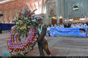 تجدید میثاق مدیران و کارکنان کانون پرورش فکری کودکان و نوجوانان با آرمان های حضرت امام(س) 