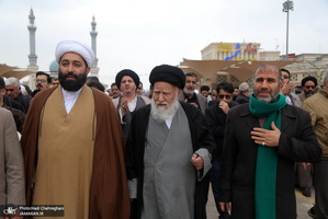 مراسم تشییع و خاکسپاری حجت الاسلام والمسلمین حاج شیخ عباس صالحی منش(ره)