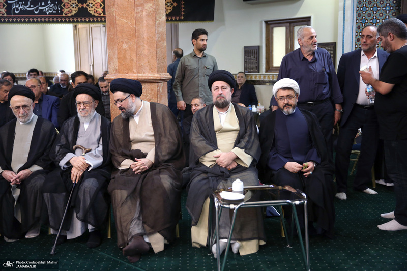 مراسم بزرگداشت محمدعلی جماعتی در حسینیه شماره 2 جماران - 2