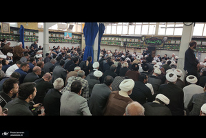 مراسم عزاداری شهادت امام صادق (ع)  در بیت آیت الله العظمی صانعی (ره)