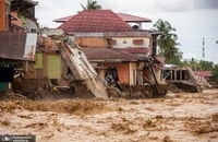 تلفات سیل در اندونزی به ۱۷۴ تن افزایش یافت (6)