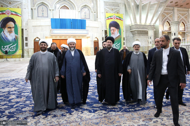 آیین افتتاحیه مرکز فعالیت‌های قرآنی در حرم مطهر حضرت امام خمینی (س)