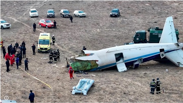 تنش میان مسکو و باکو؛ انتشار فایل صوتیِ فرمان حمله ارتش روسیه به هواپیمای مسافربری آذربایجان 