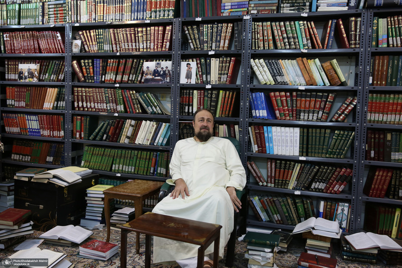 تصاویری از پشت صحنه مستند احمد 1