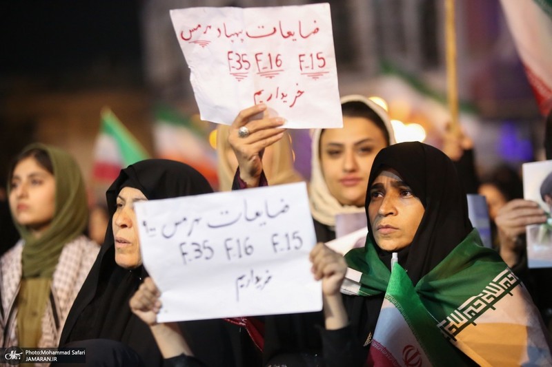 بیست و سومین شب اجتماع پرشور مردمى در رباط کریم
