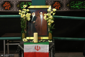 مراسم عزاداری هیئت «حسین جانم» در حسینیه جماران