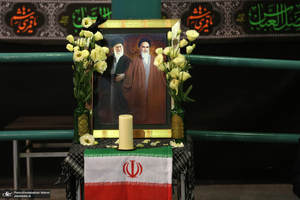 مراسم عزاداری هیئت «حسین جانم» در حسینیه جماران