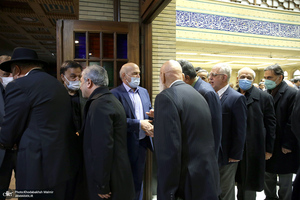مراسم ختم مادر عیسی کلانتری با حضور چهره های سیاسی