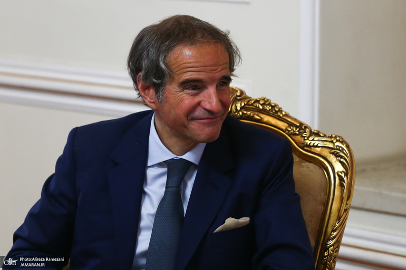 دیدار مدیر کل آژانس بین‌المللی انرژی اتمی با وزیر خارجه - رافائل گروسی