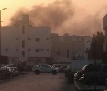  عربستان با بمب های آتش زا به محله زاره العوامیه حمله کرد