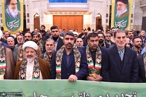 تجدید میثاق بسیجیان شهرداری تهران با آرمان های امام خمینی