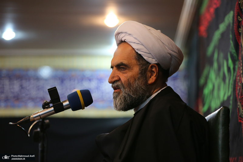 مراسم عزاداری شب شهادت حضرت فاطمه (س) در دارالزهرا (س)