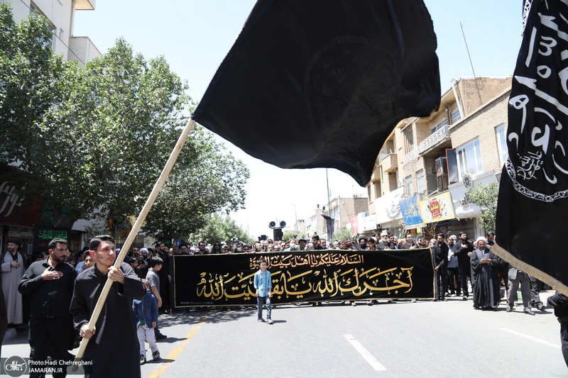 مراسم شهادت امام جعفر صادق(ع) با حضور آیت الله العظمی وحید خراسانی