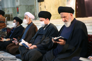 مراسم احیای شب بیست و سوم ماه رمضان در حرم مطهر امام خمینی (س)