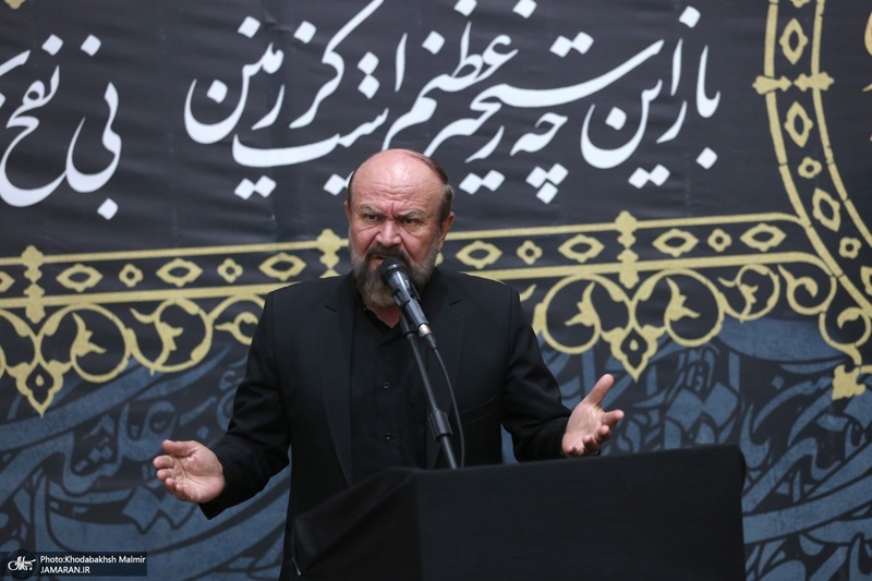 مراسم عزاداری شب تاسوعای حسینی در حرم امام خمینی (س)