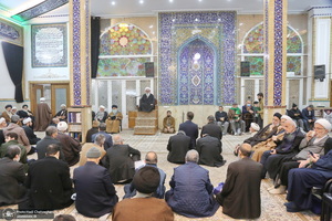 بزرگداشت همسر شهید آیت الله حکیم در قم