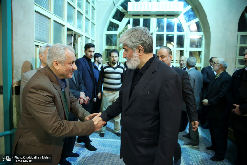 مراسم دهمین سالگرد آیت الله جمی در حسینیه جماران