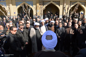 مراسم تشییع و خاکسپاری صلاح زواوی سفیر سابق فلسطین در تهران