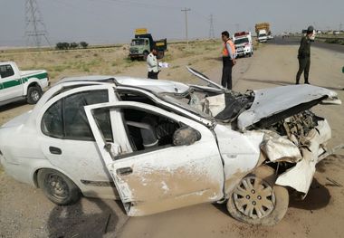 حادثه رانندگی در جاده اردبیل - خلخال ۲ کشته برجای گذاشت