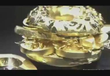 رونمایی از ساندویچ ۳ میلیون دلاری در نمایشگاهی در آلمان
