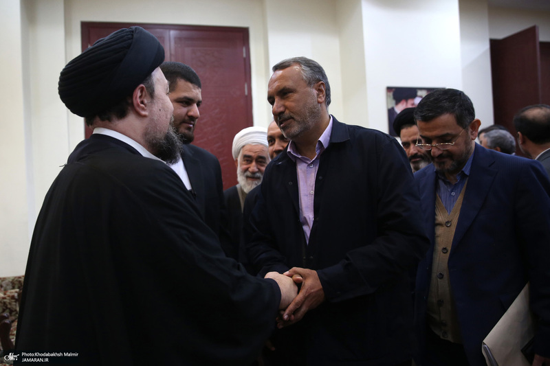 حاشیه دیدار نمایندگان مجلس با سید حسن خمینی