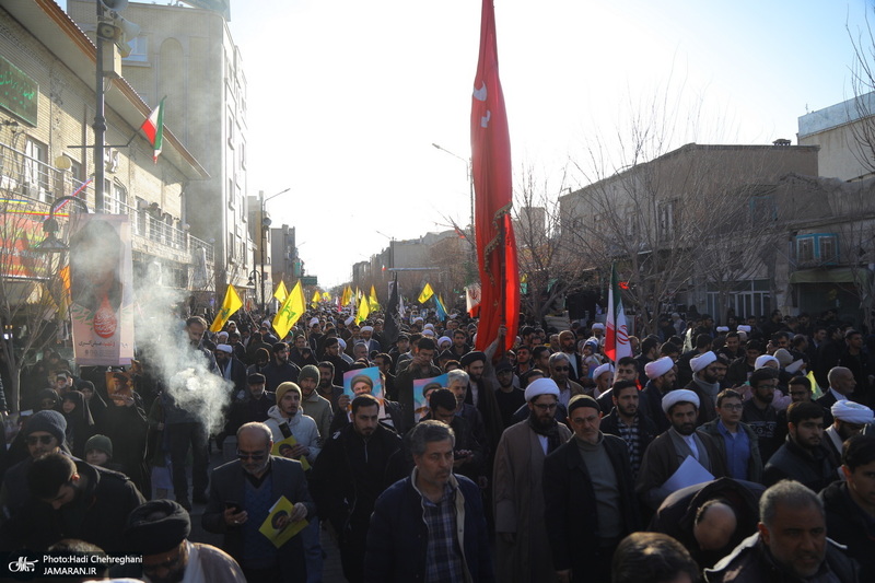 راهپیمایی و اجتماع «لبیک یا نصرالله» در قم