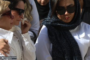 مراسم تشییع ناصر تقوایی