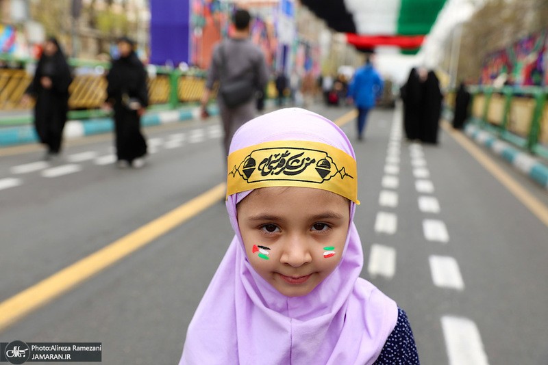 راهپیمایی روز قدس در تهران