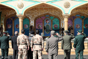 مراسم مشترک دانش‌آموختگی دانشجویان دانشگاه‌های افسری نیروهای مسلح با حضور رهبر معظم انقلاب