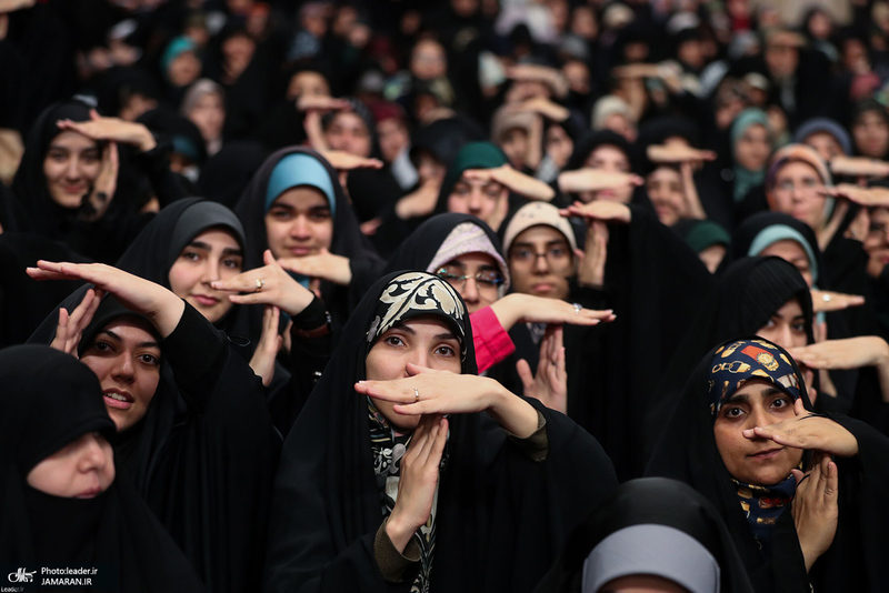 دیدار رمضانی دانشجویان با رهبر معظم انقلاب