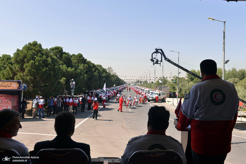 تجدید میثاق مدیران و کارکنان هلال احمر با آرمان های حضرت امام خمینی(س)