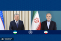 گفت‌وگوی تلفنی روسای جمهور ایران و ازبکستان/ پزشکیان: با اراده مشترک، مناسبات ایران و ازبکستان را تعمیق می‌بخشیم/ میرضیایف: روابط ایران و ازبکستان در عرصه‌های مختلف رو به گسترش است