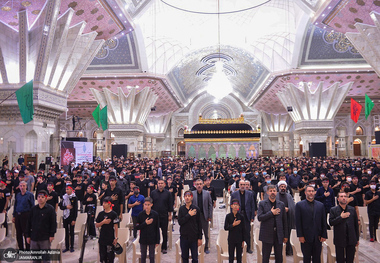 سوگواره احلی من العسل در حرم حضرت امام خمینی (س) 