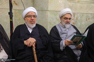 مراسم چهلمین روز ارتحال آیت الله العظمی شبیری زنجانی (ره)