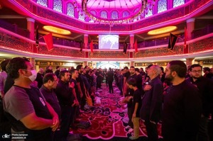 مراسم بزرگداشت آیت الله حسن صانعی (ره) در حسینیه شماره 2 جماران