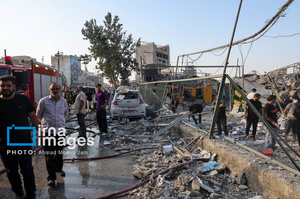 حمله رژیم صهیونیستی به مناطق مسکونی تهران + تصاویر