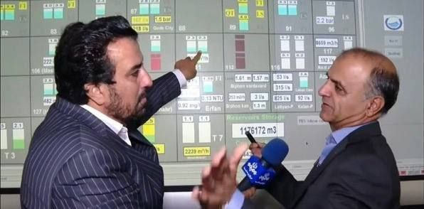 گزارش جنجالی صداوسیما در مورد آب تهران + عکس/ آبفا اطلاعیه داد