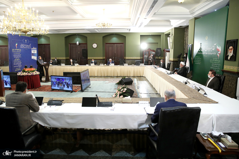 بهره برداری از طرح های ملی و زیربنایی استان ایلام توسط رئیس جمهور