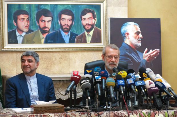 لاریجانی: ایران آماده‌ی همه نوع همکاری با دولت جدید لبنان است